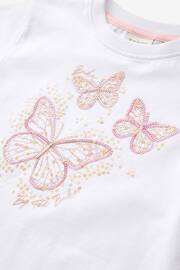 Baker by Ted Baker Graphic White T-Shirt - Image 4 of 4