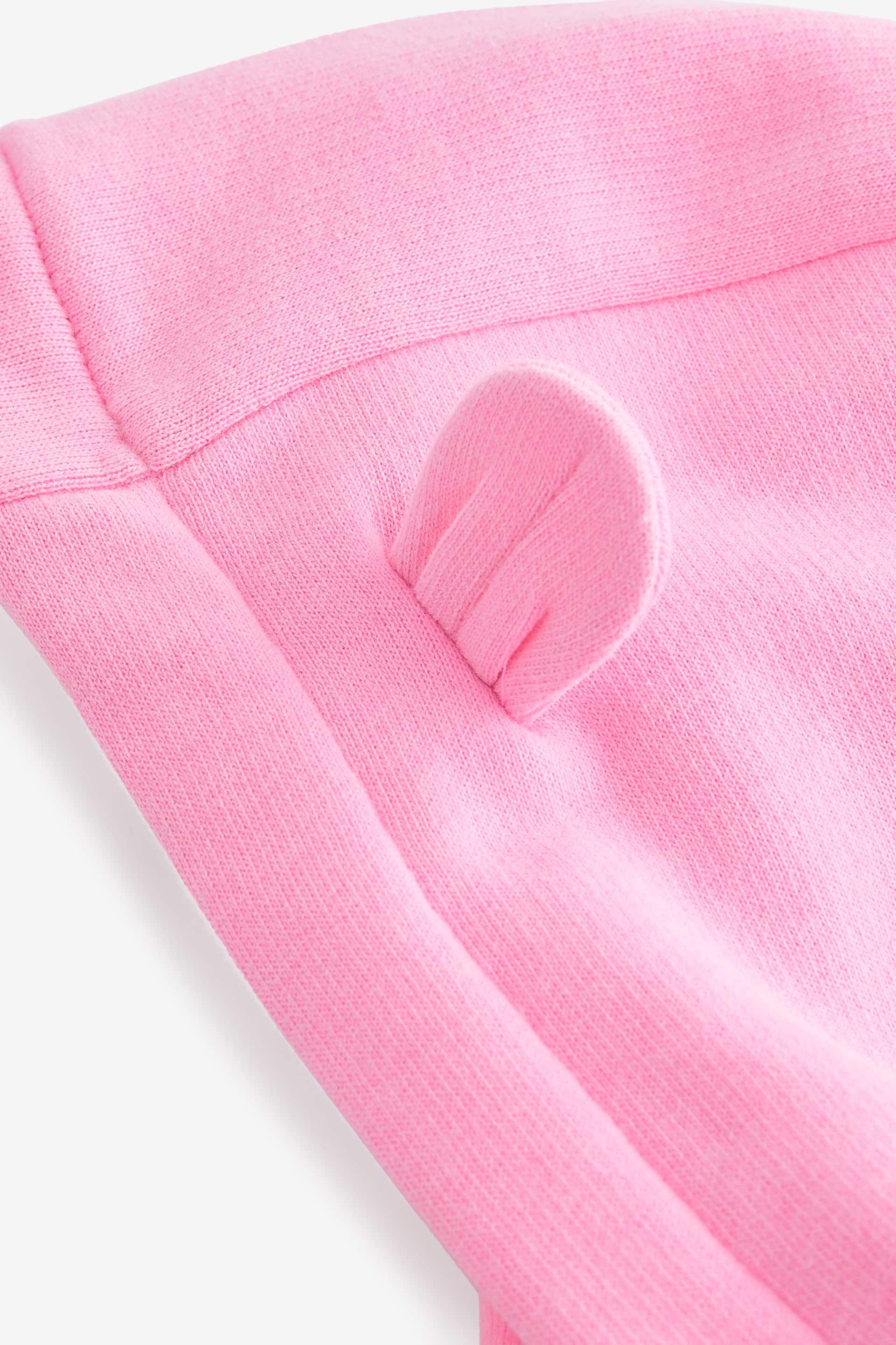 Bright Pink Zip Through Hoodie (3mths-7yrs) - Image 8 of 8