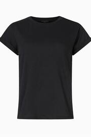 AllSaints Black Anna T-Shirt - Image 6 of 6