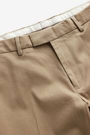 Stone Slim Fit Stretch Sateen Chino Trousers - Image 7 of 9