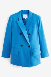 Blue Rochelle Humes Double Breasted Tailored Blazer - Image 6 of 7