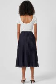 French Connection Pleated Solid Skirt - Image 2 of 3