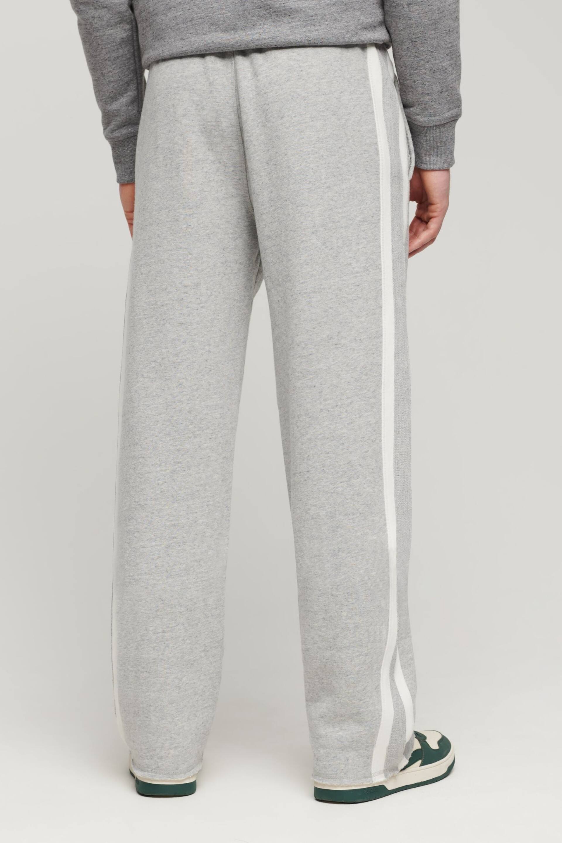 Superdry Grey Essential Straight Joggers - Image 2 of 9