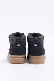 River Island Blue Navy Smart Boots - Image 3 of 5