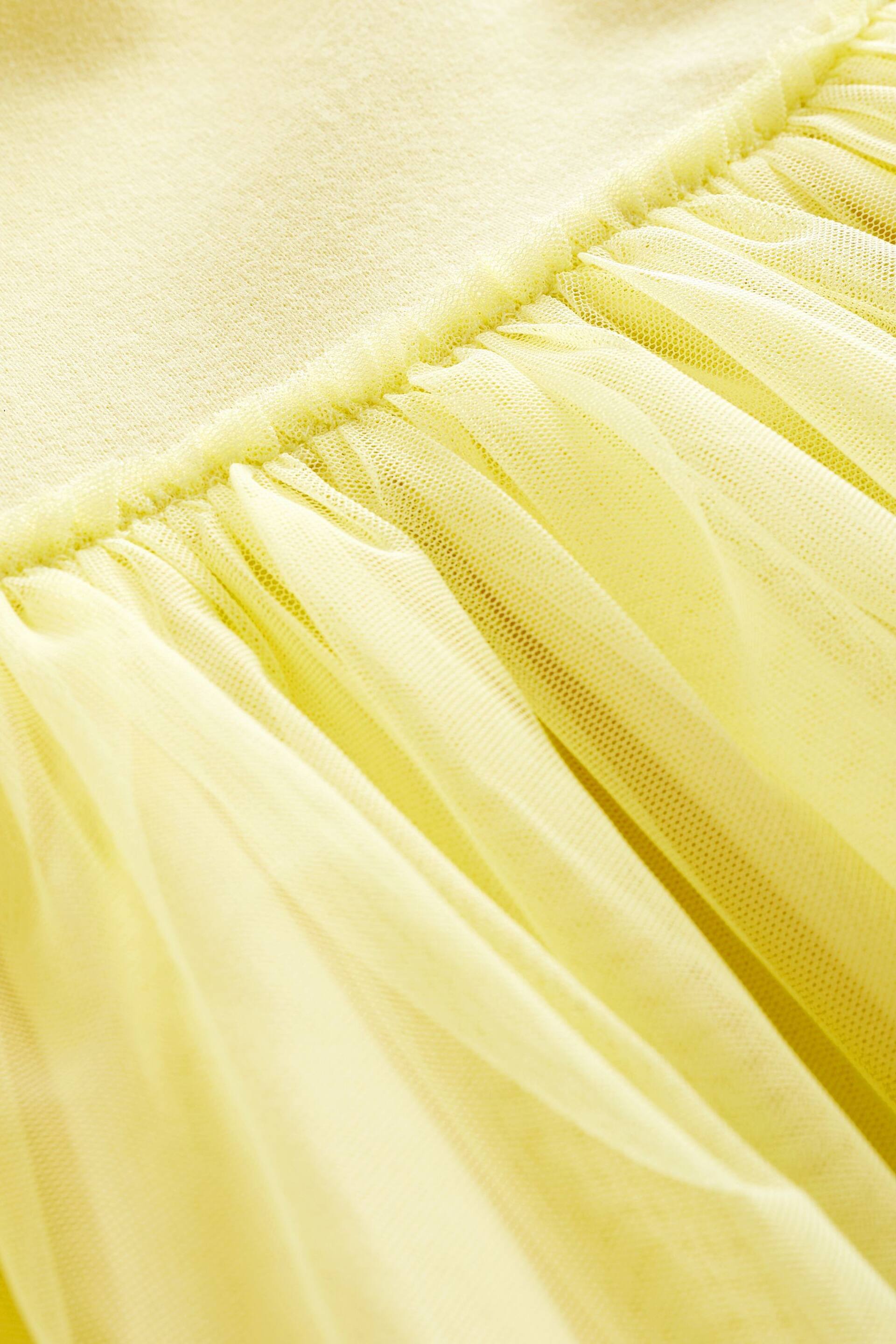 Yellow Sweat Party Dress (3mths-7yrs) - Image 5 of 5