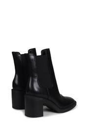 Linzi Black Erica Pull On Heeled Chelsea Boots - Image 4 of 4