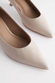 Bone Regular/Wide Fit Forever Comfort® Kitten Heel Court Shoes - Image 6 of 7
