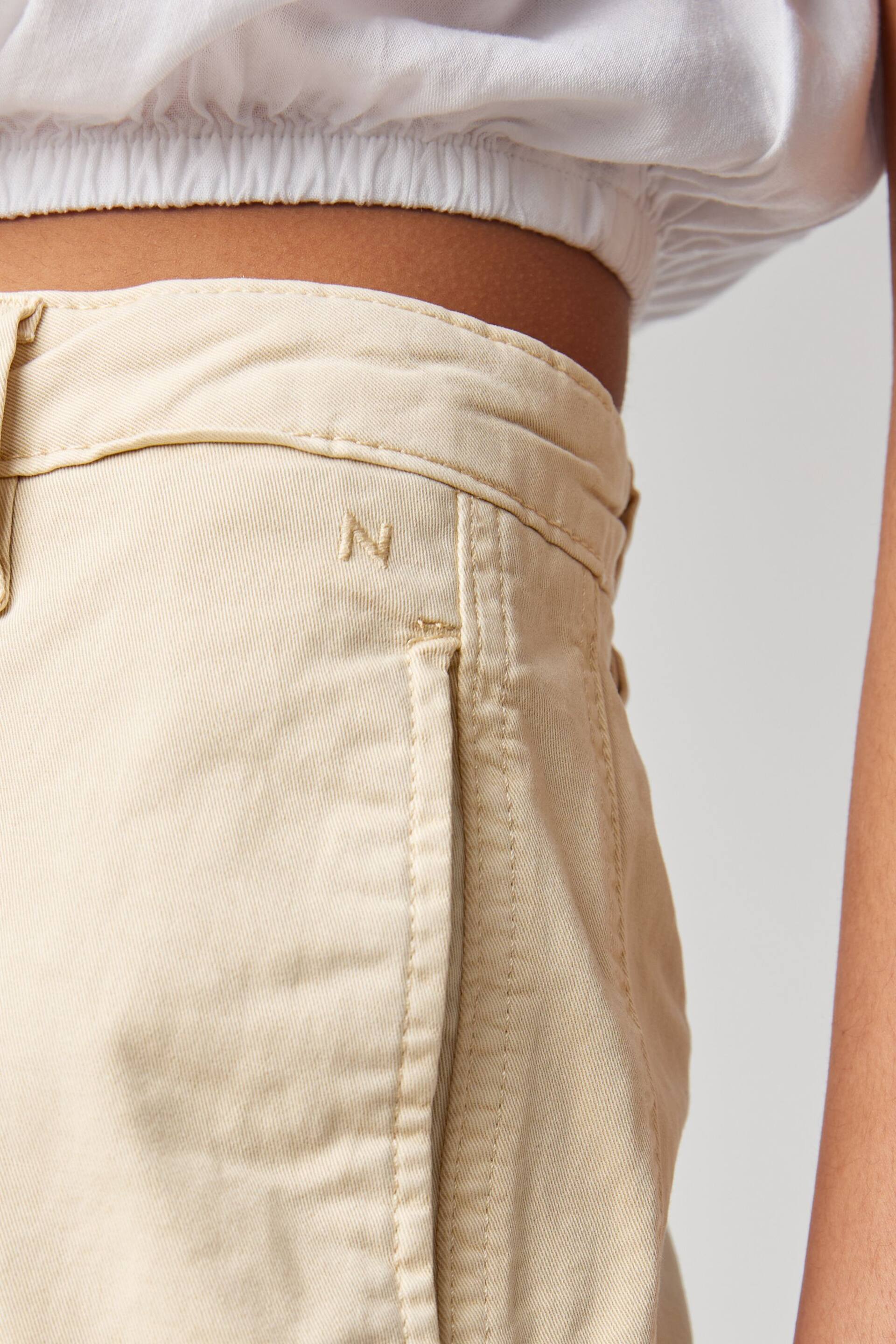 Neutral Chino Knee Length Shorts - Image 2 of 6
