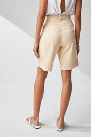 Neutral Chino Knee Length Shorts - Image 4 of 6