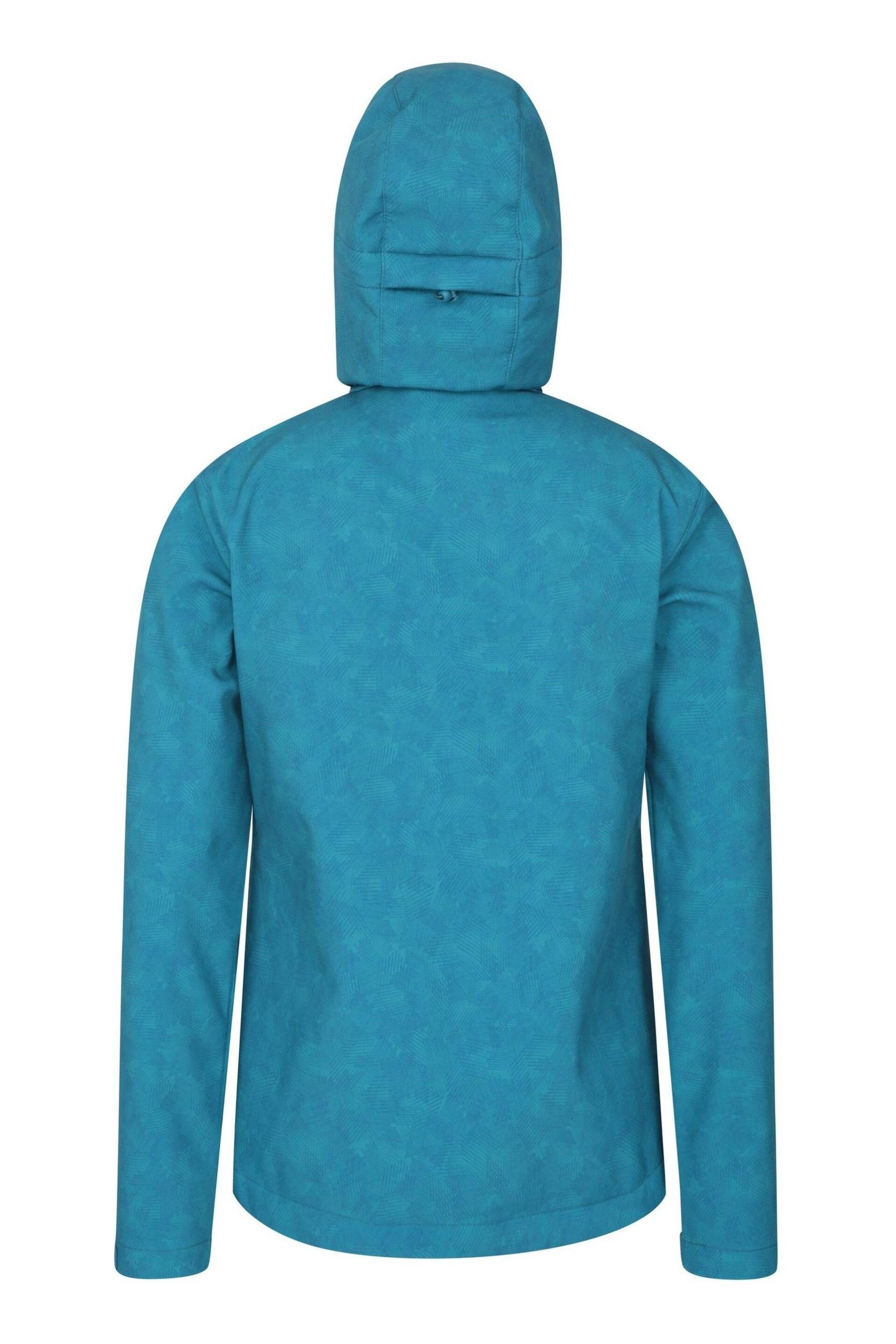 Mountain Warehouse Dark Blue Exodus Womens Softshell Jacket - Image 2 of 4