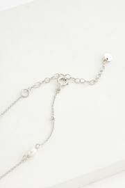 Sterling Silver Delicate Pearl Anklet - Image 4 of 4