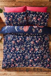 Joe Browns Blue Flamboyant Florals Reversible Bed Set - Image 3 of 6