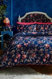 Joe Browns Blue Flamboyant Florals Reversible Bed Set - Image 4 of 6