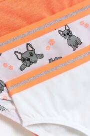 River Island Pink Girls Multipack of 6 Frenchie Briefs - Image 3 of 3