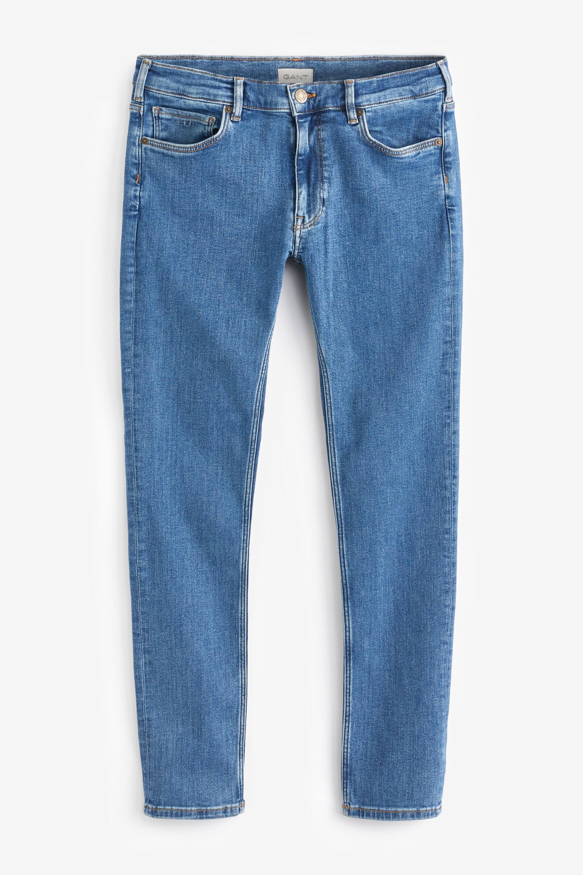 GANTTeen Boys Blue Slim Fit Jeans - Image 1 of 3