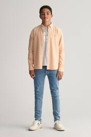 GANT Teens Shield Striped Poplin Shirt - Image 3 of 7