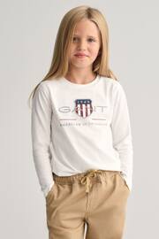 GANT Kids Archive Shield Long Sleeve T-Shirt - Image 1 of 6