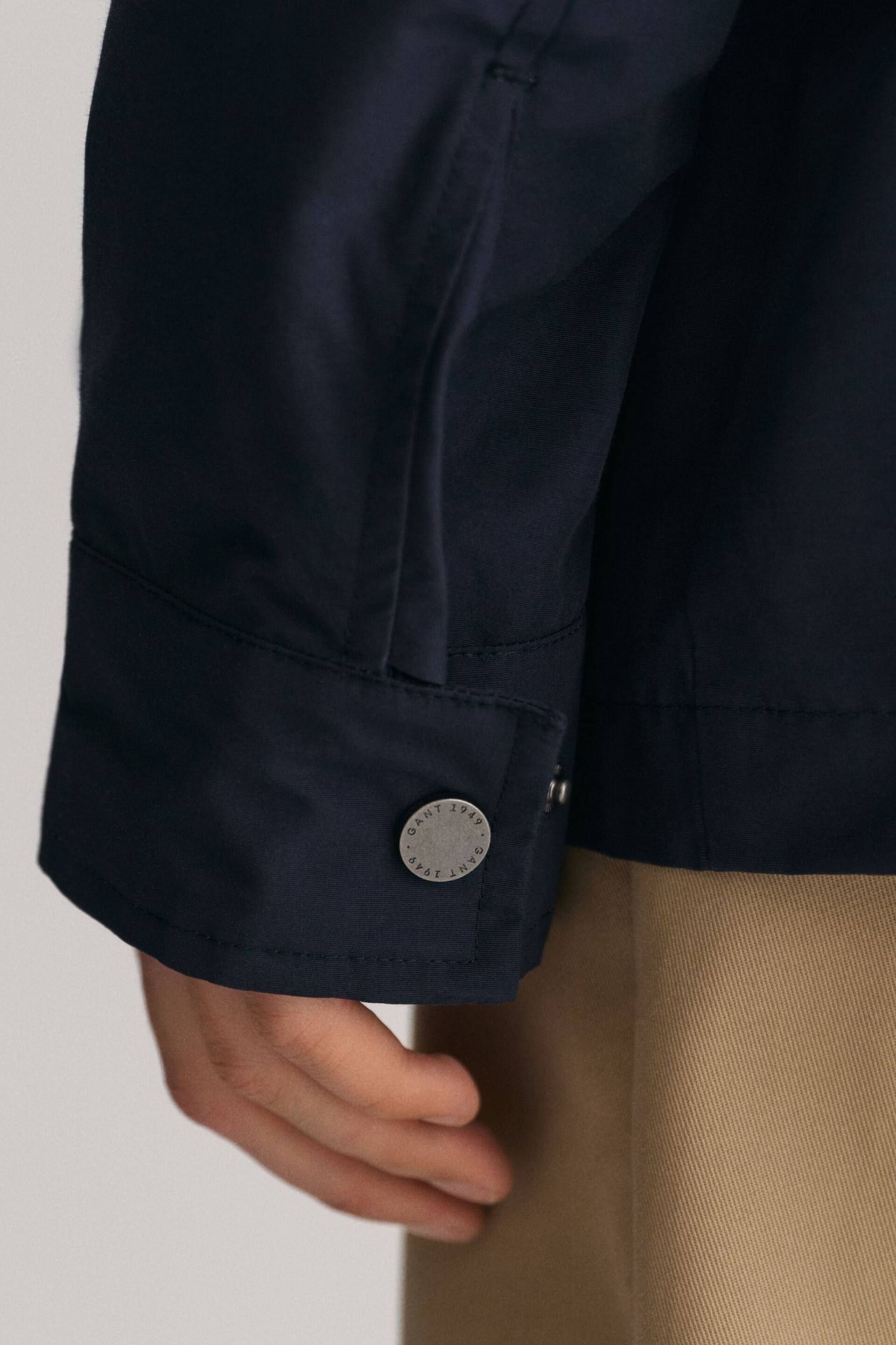 GANT Lightweight Water Repellent Mist Jacket - Image 6 of 12