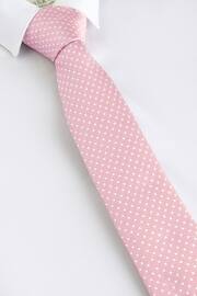 Pink Pattern Tie (1-16yrs) - Image 1 of 4