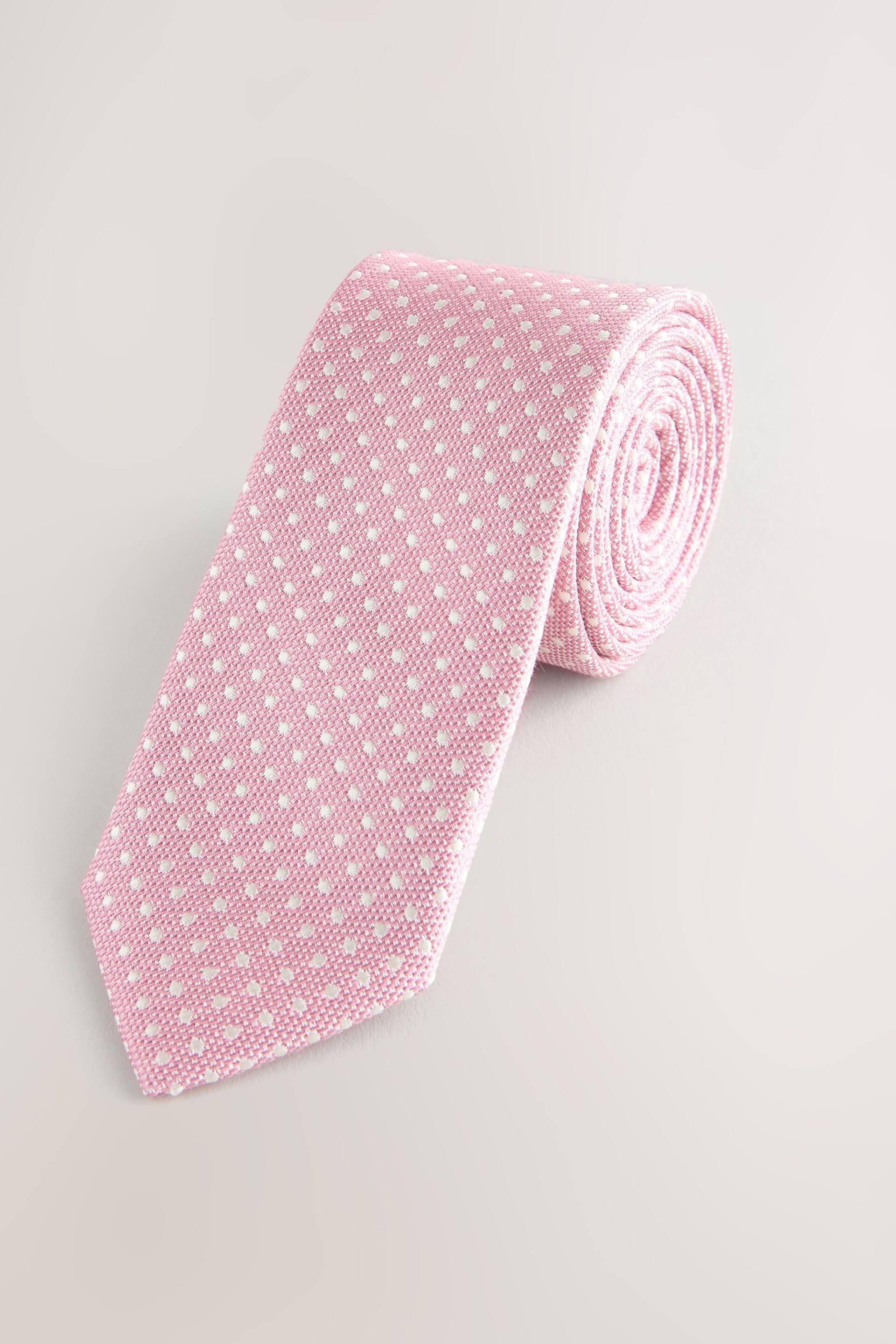 Pink Pattern Tie (1-16yrs) - Image 2 of 4