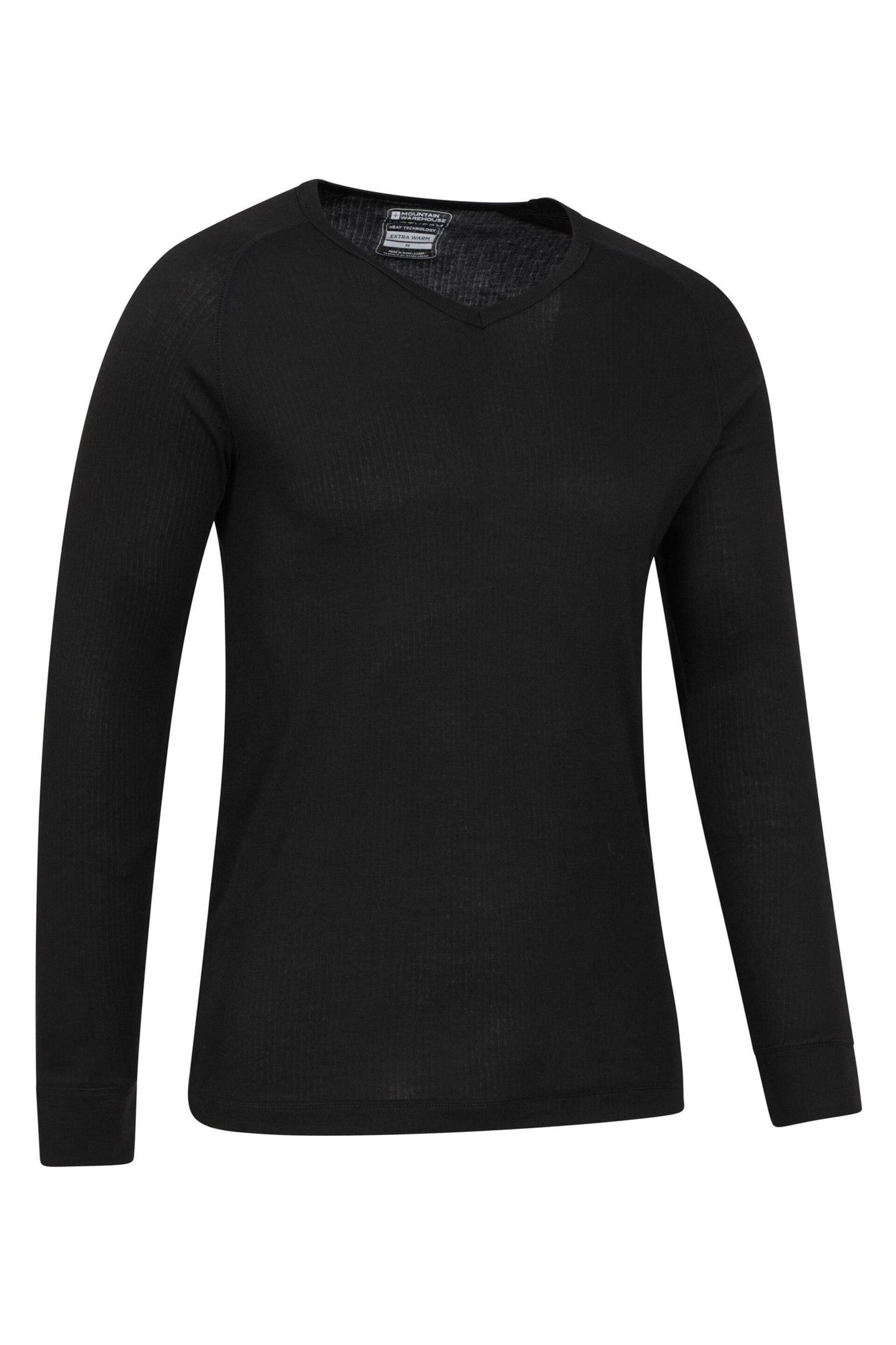 Mountain Warehouse Black Talus Mens Thermal Top - Image 5 of 5