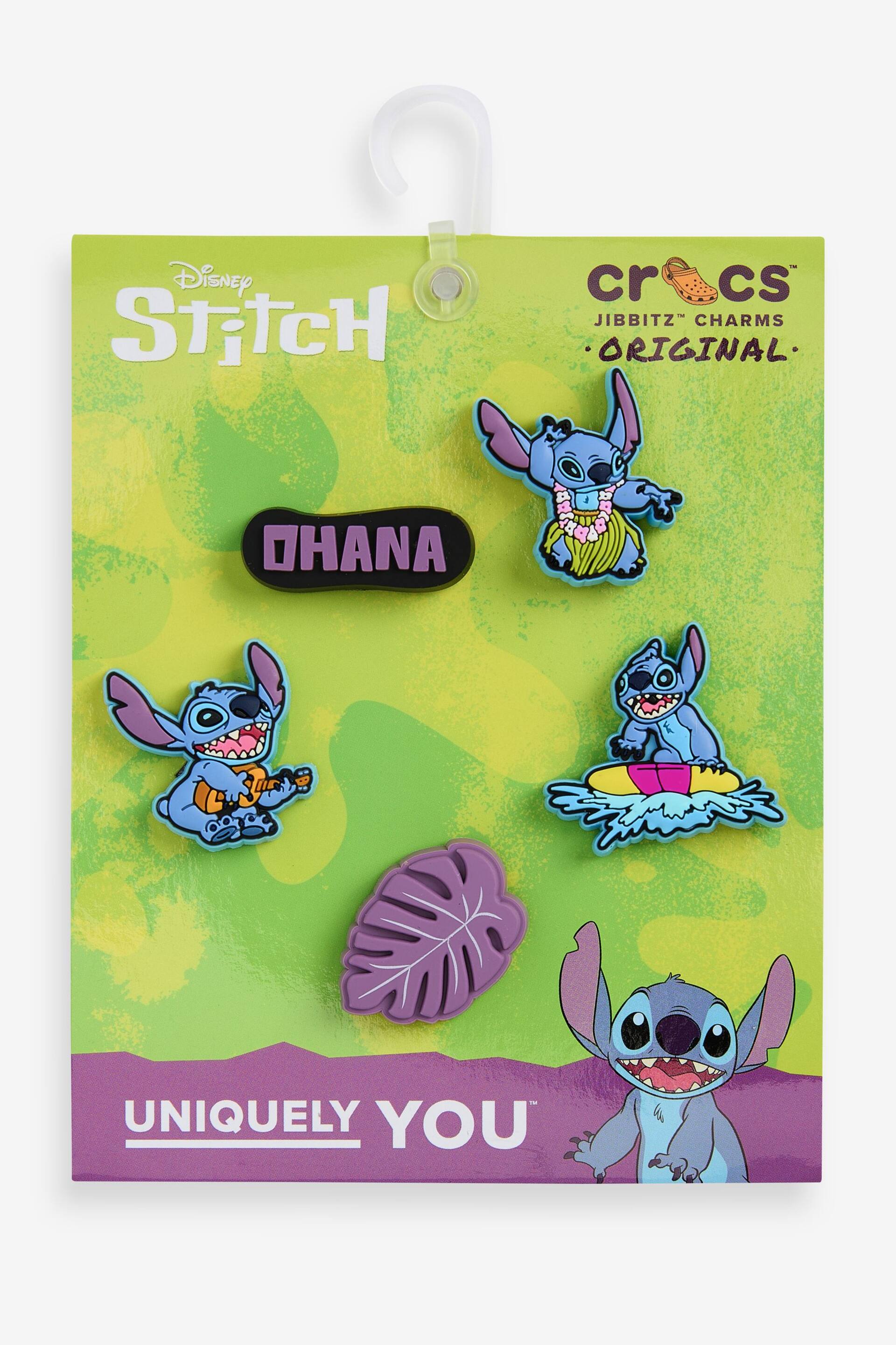 Crocs Stitch Tropical Jibbitz 5 Pack - Image 1 of 5