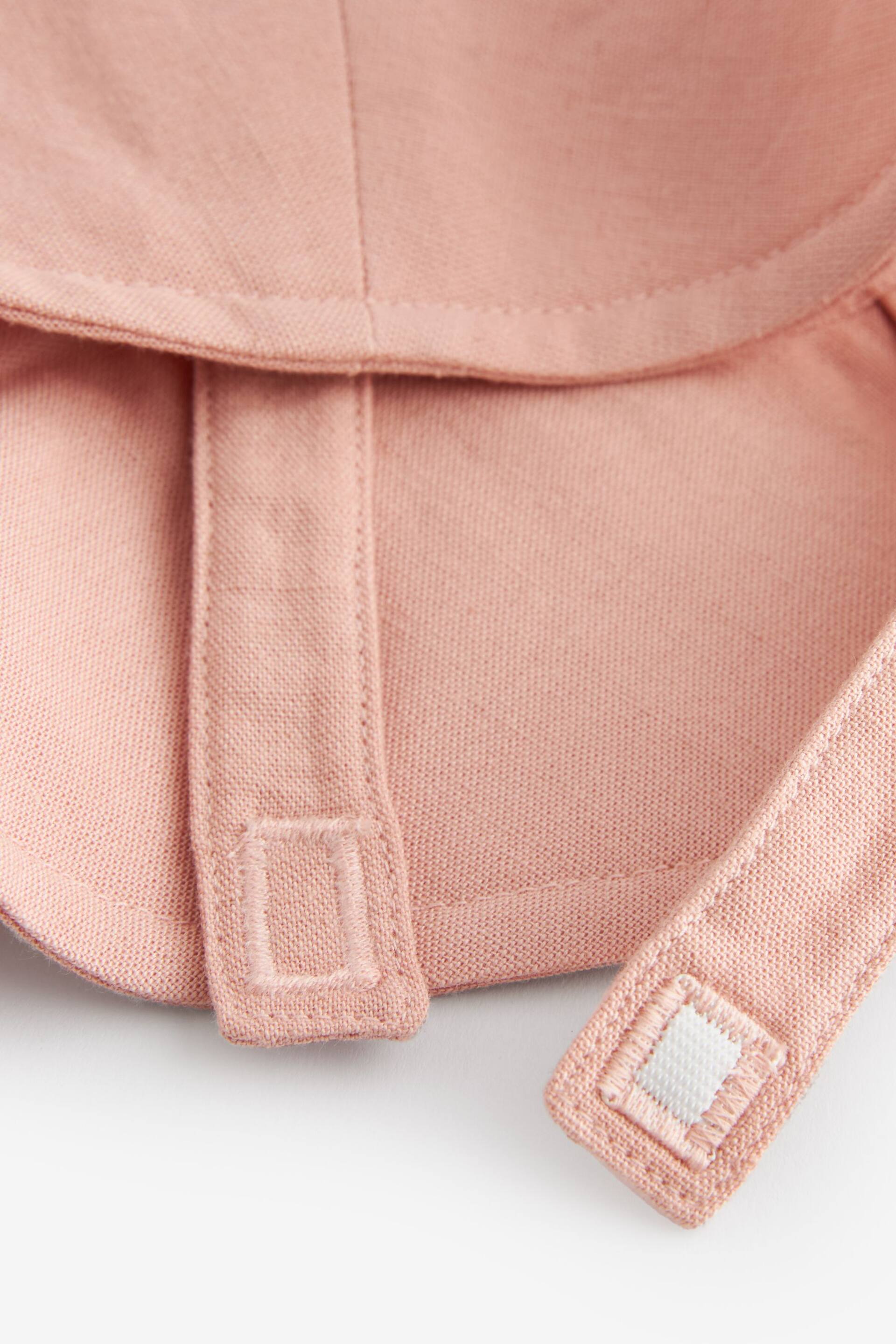 Pink Wide Brim Baby Hat (0mths-2yrs) - Image 2 of 3