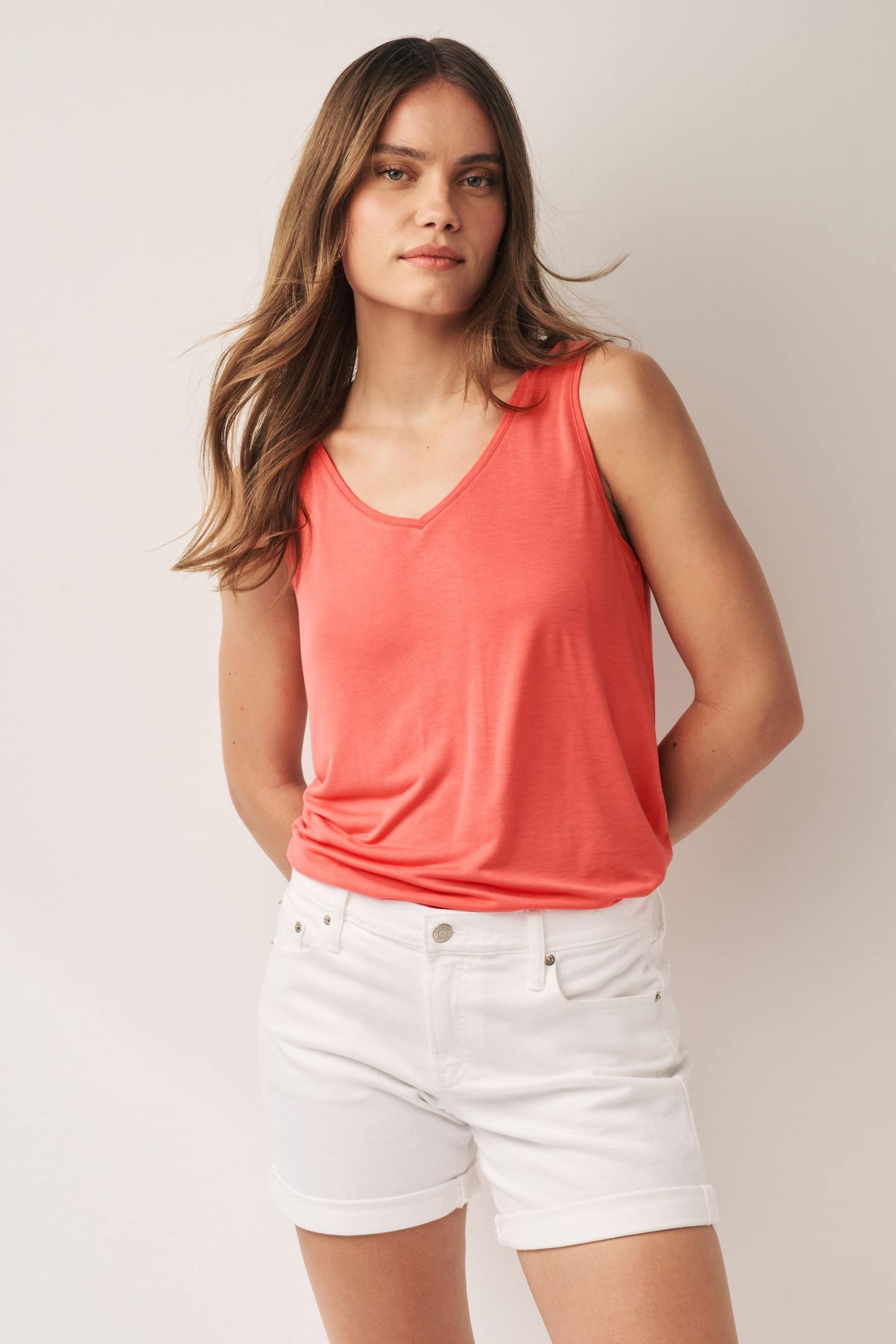 Pink Pale Slouch Vest - Image 1 of 5