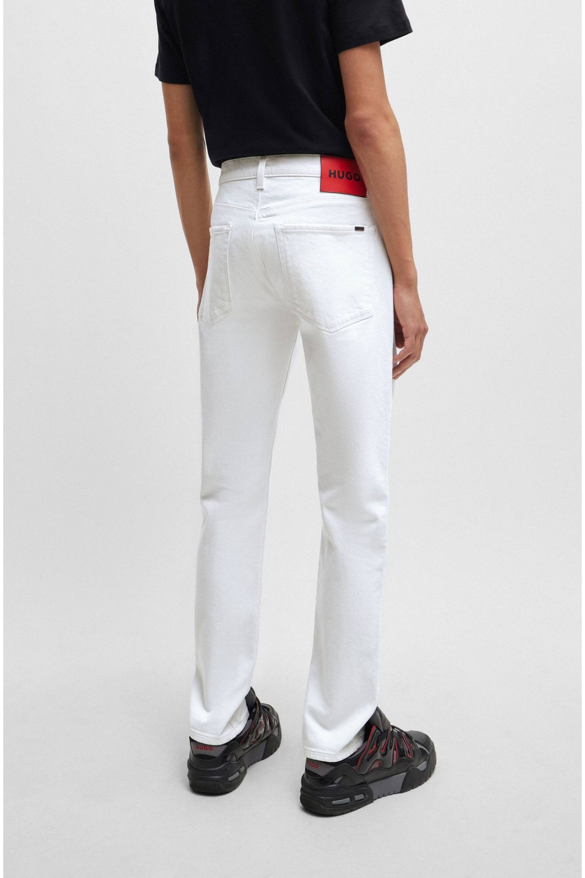 HUGO 708 Slim Fit Comfort Stretch Denim Jeans - Image 2 of 5