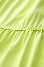 Lime Green Jersey Tiered Summer Dress - Image 7 of 7