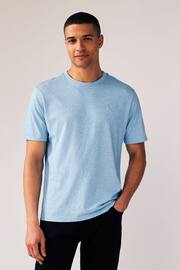 Blue/Mint Green/Pink 3PK Stag Marl T-Shirts - Image 4 of 12