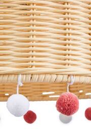 glow Natural Rattan Pom Pom Easyfit Shade - Image 3 of 4