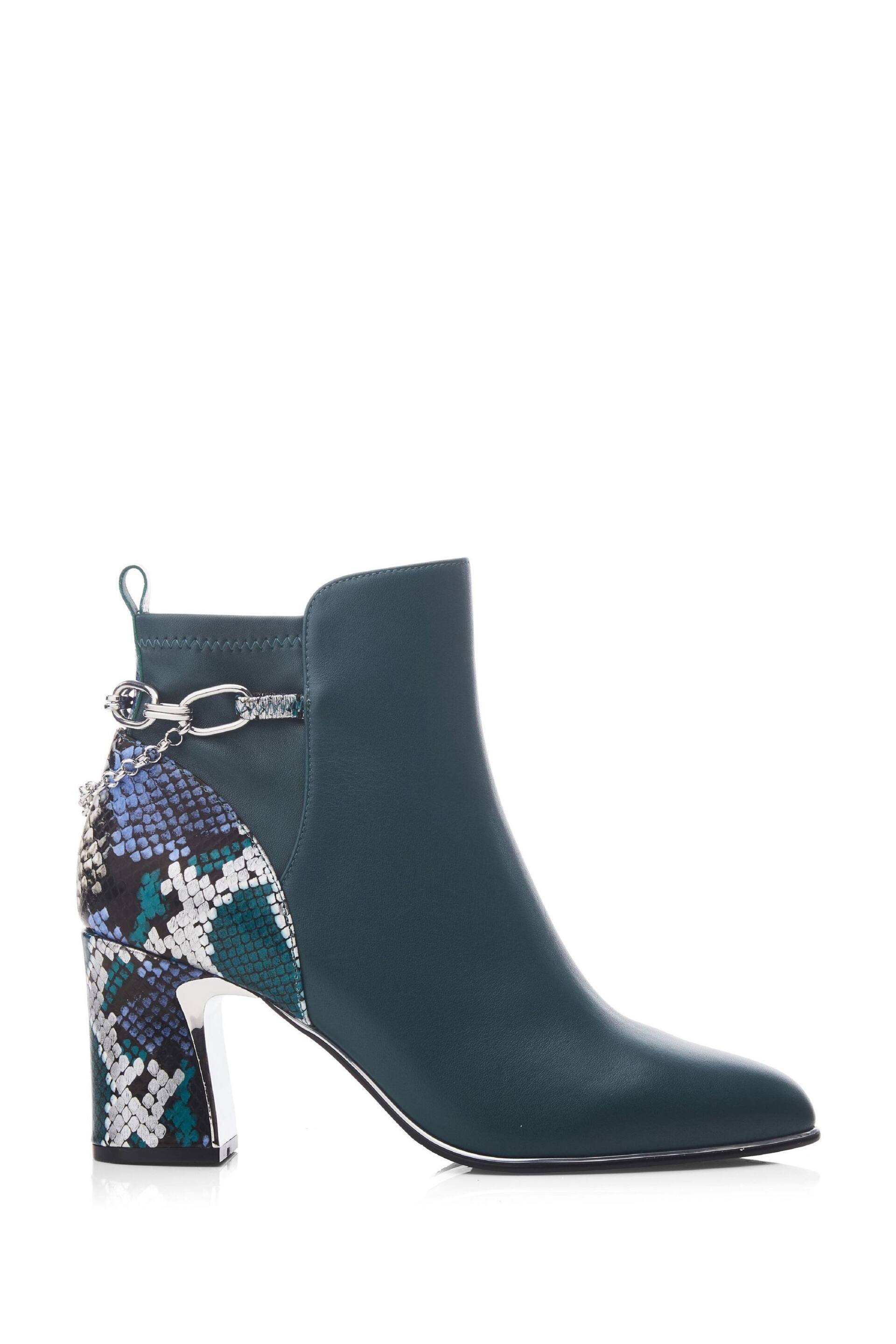 Moda in Pelle Klarisa Swoosh Heel Smart Ankle Boots - Image 1 of 4
