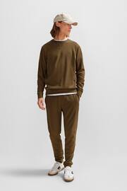 BOSS Green Cotton Terry Relaxed Fit Sweatshirt - Image 3 of 5