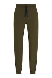 BOSS Green Embroidered Logo Stretch Cotton Joggers - Image 5 of 5