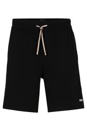 BOSS Black Stretch Cotton Pyjama Short - Image 5 of 5