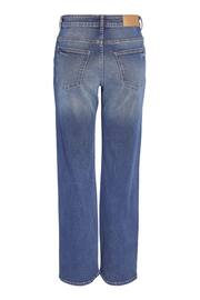 NOISY MAY Blue High Waisted Wide Leg Jeans - Image 8 of 8