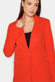 Long Tall Sally Red Scuba Crepe Blazer - Image 4 of 4