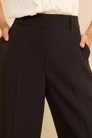 Love & Roses Black Tall High Waist Wide Leg Tailored Trousers - Image 2 of 4