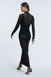 Atelier Sheer Knit Maxi Dress - Image 4 of 5