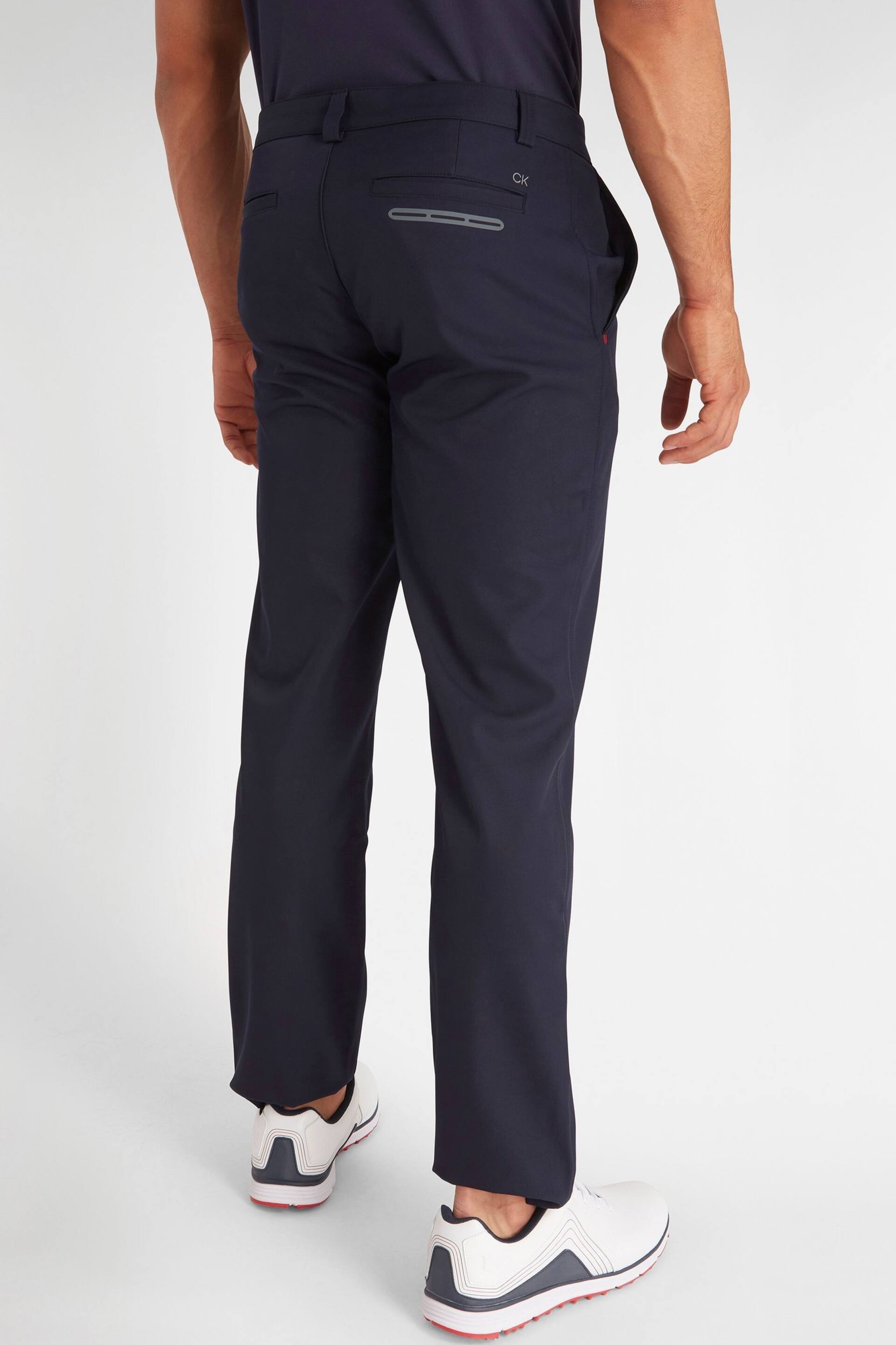 Calvin Klein Golf Black Regular Fit Tech Warm Trousers - Image 2 of 8