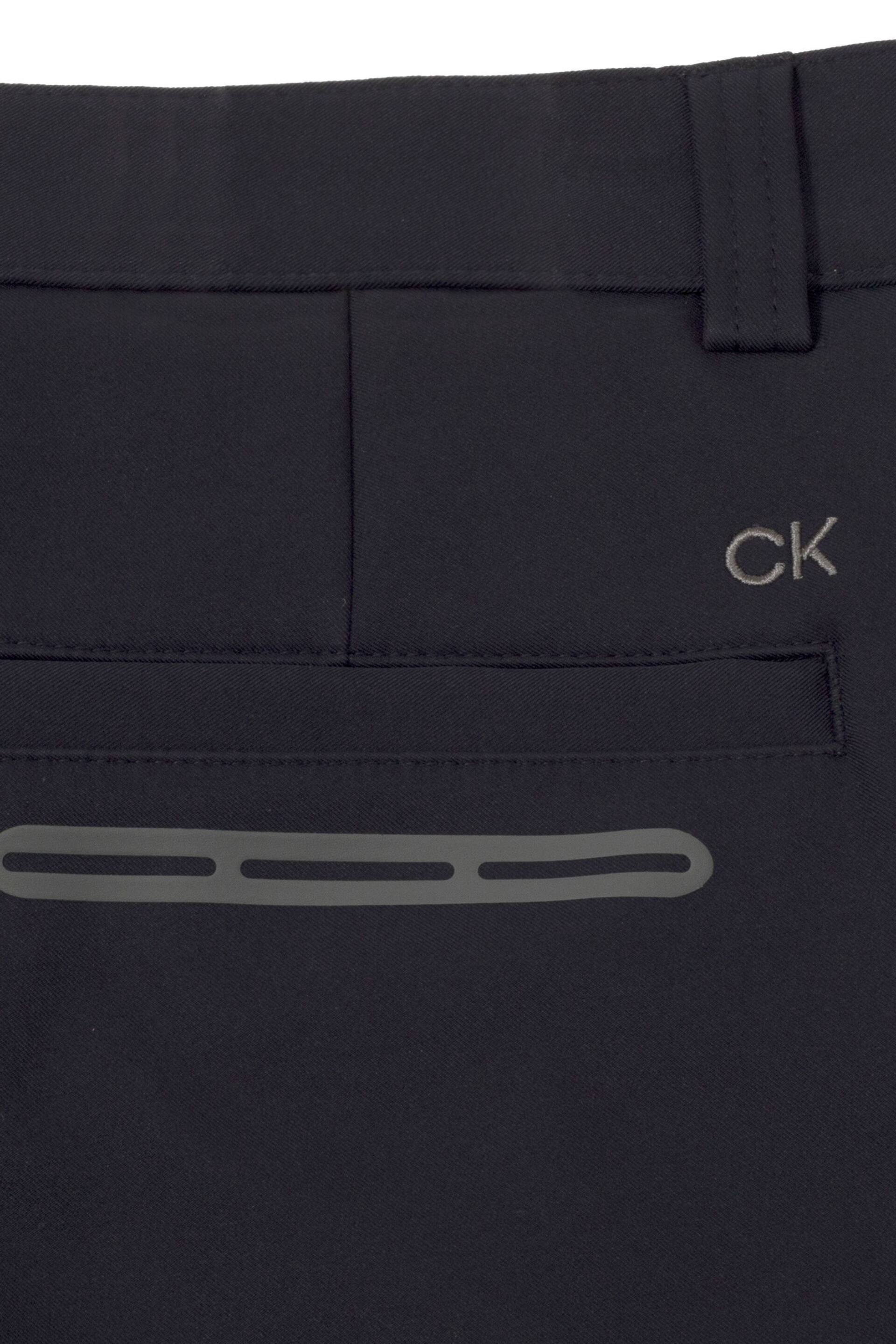 Calvin Klein Golf Black Regular Fit Tech Warm Trousers - Image 6 of 8