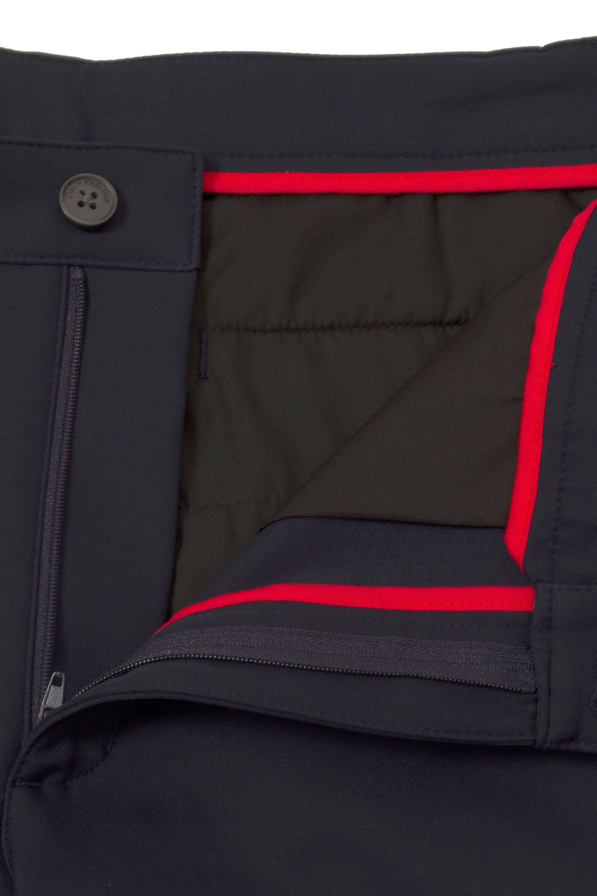 Calvin Klein Golf Black Regular Fit Tech Warm Trousers - Image 8 of 8