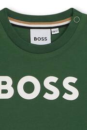 BOSS Green Short Sleeved Logo T-Shirt - Image 3 of 3