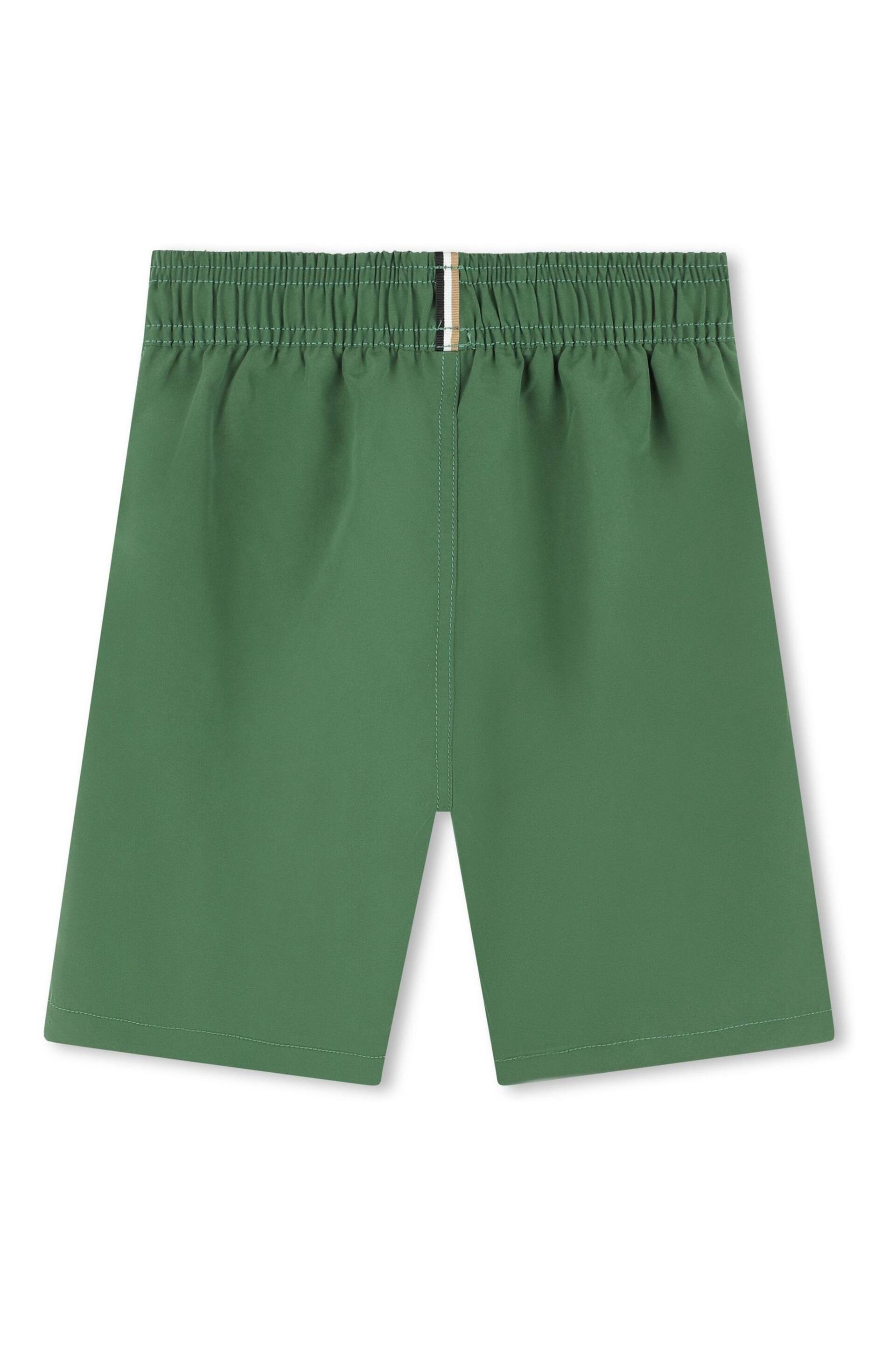 BOSS Green Logo Swim Shorts - Image 2 of 2