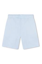 BOSS Blue Logo Jersey Shorts - Image 2 of 2