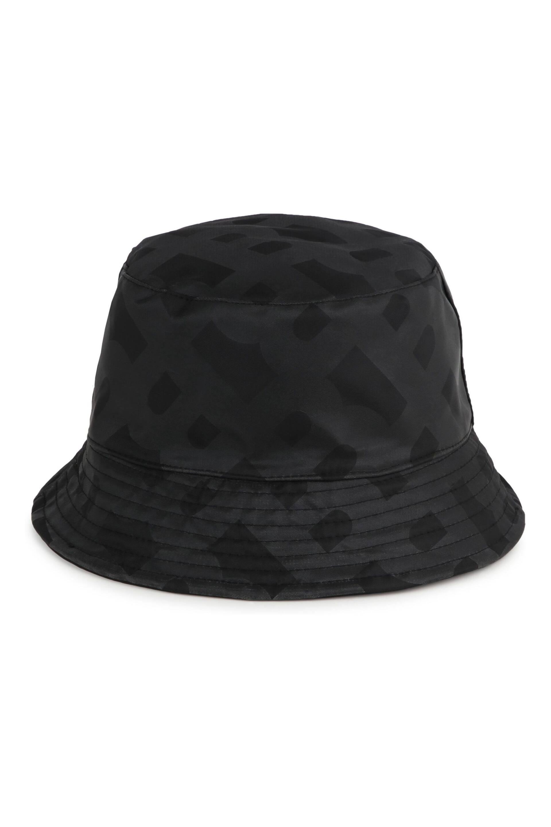 BOSS Black Logo Reversible Bucket Hat - Image 2 of 4