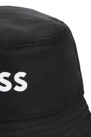 BOSS Black Logo Reversible Bucket Hat - Image 4 of 4