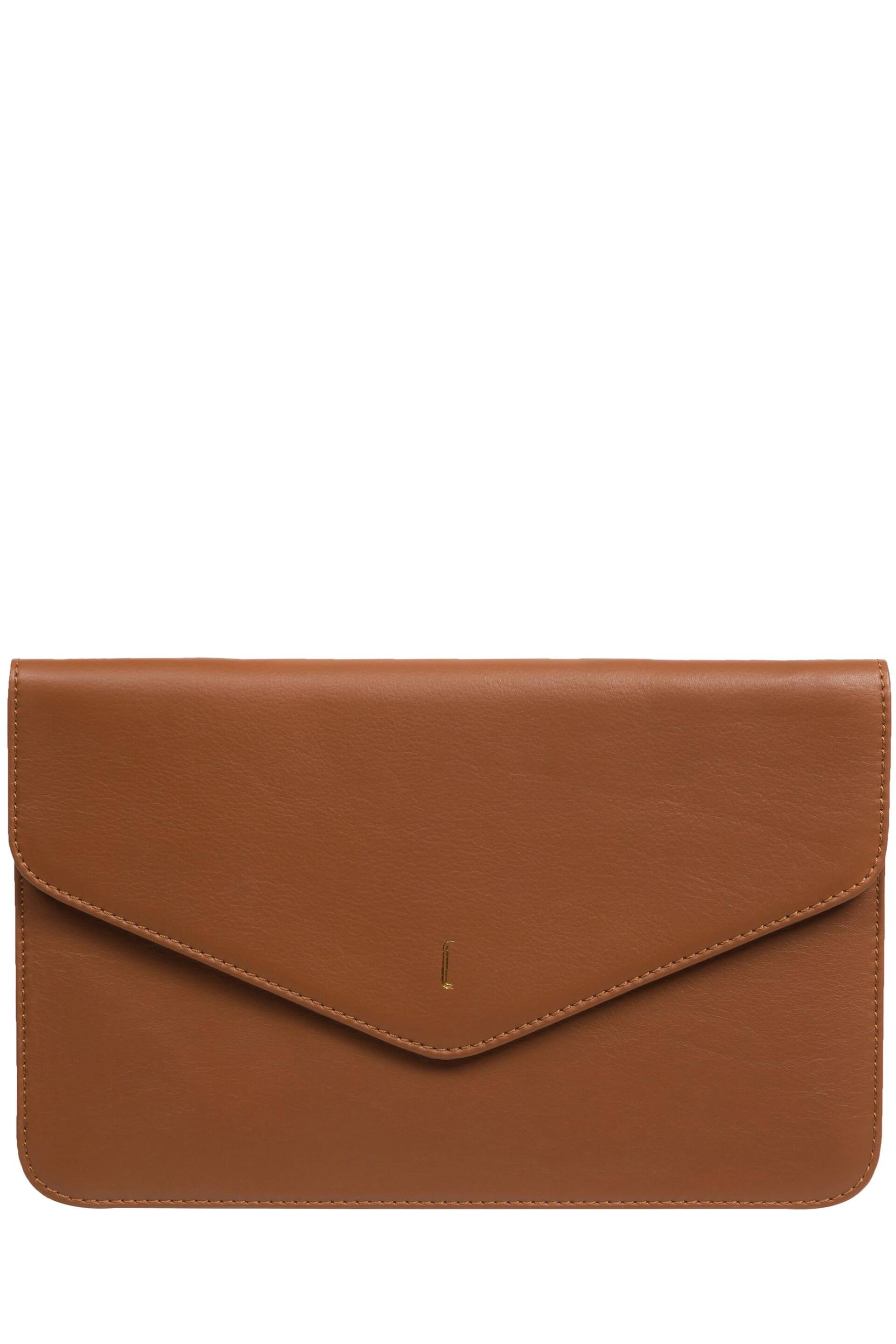 Cultured London Viviane Leather Clutch Bag - Image 2 of 6