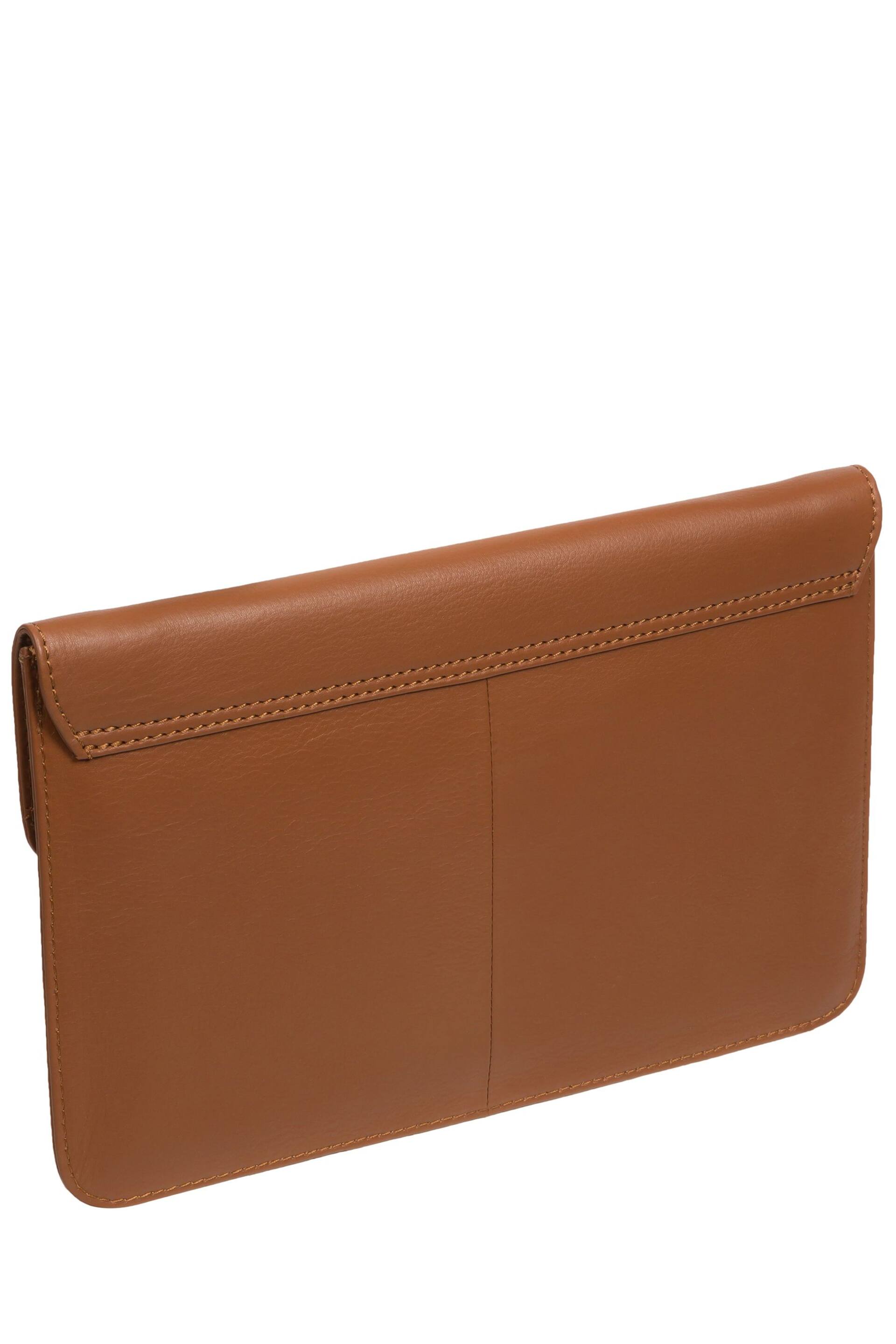 Cultured London Viviane Leather Clutch Bag - Image 3 of 6